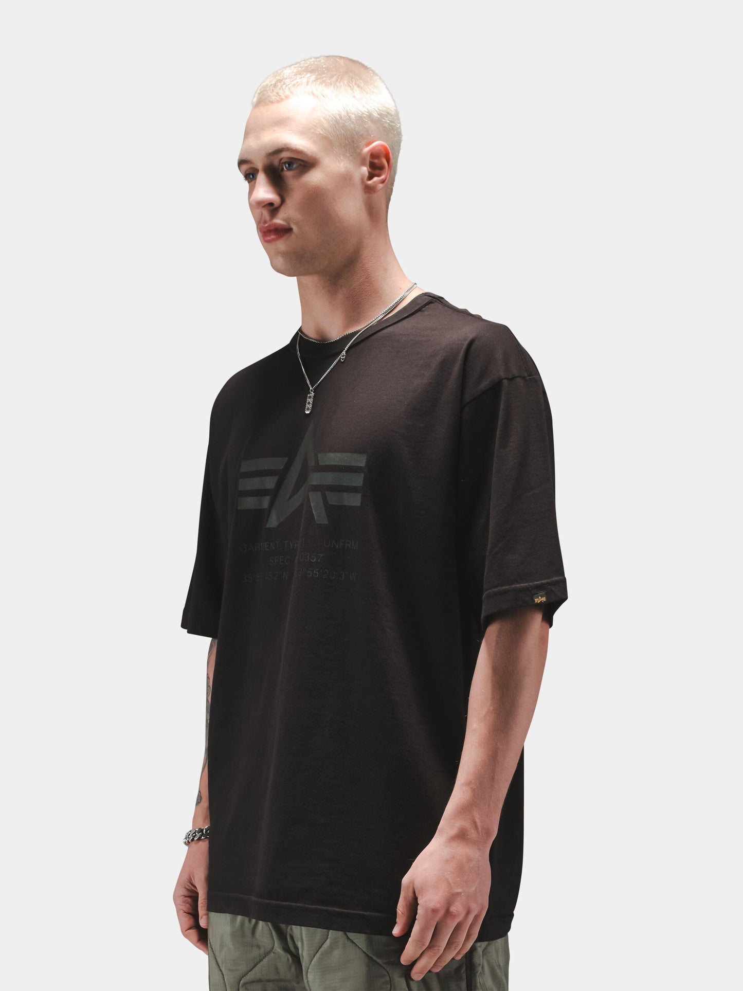 RELAXED COORINDATES TEE TOPS Alpha Industries 