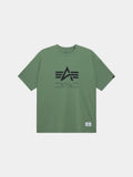RELAXED COORINDATES TEE TOPS Alpha Industries MOSS XS 