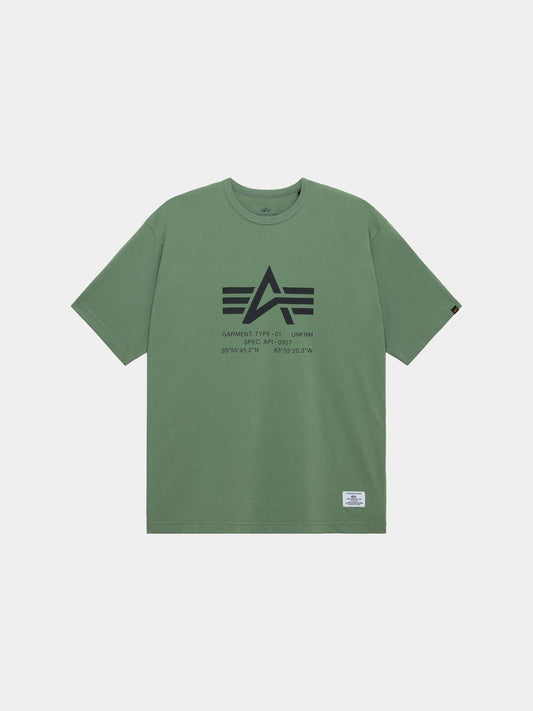 RELAXED COORINDATES TEE TOPS Alpha Industries MOSS XS 