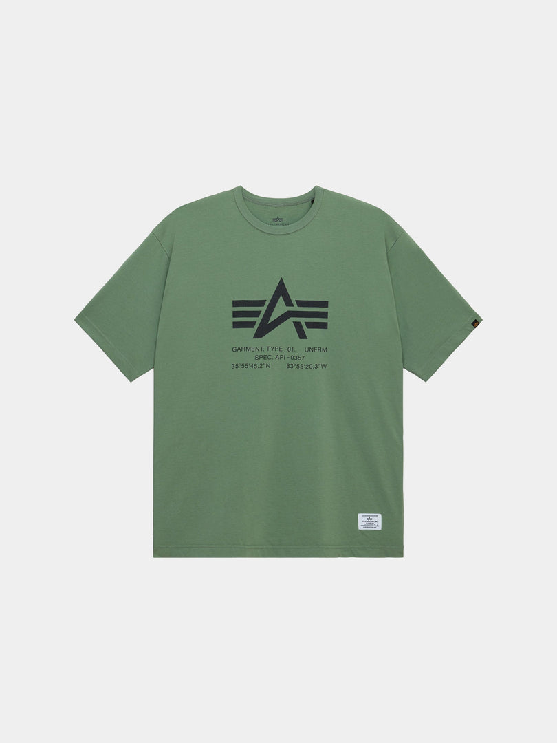 RELAXED COORINDATES TEE TOPS Alpha Industries MOSS XS 