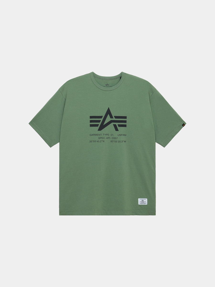RELAXED COORINDATES TEE TOPS Alpha Industries MOSS XS 