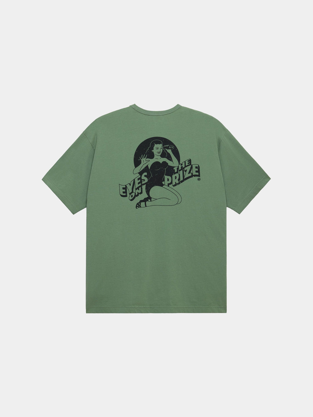 RELAXED EYES ON THE PRIZE TEE TOPS Alpha Industries 