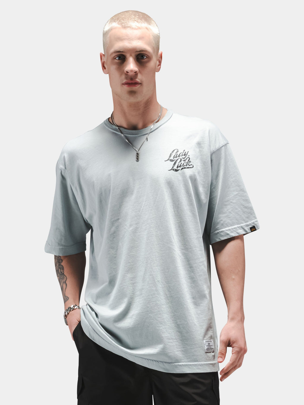 RELAXED LADY LUCK TEE TOPS Alpha Industries 