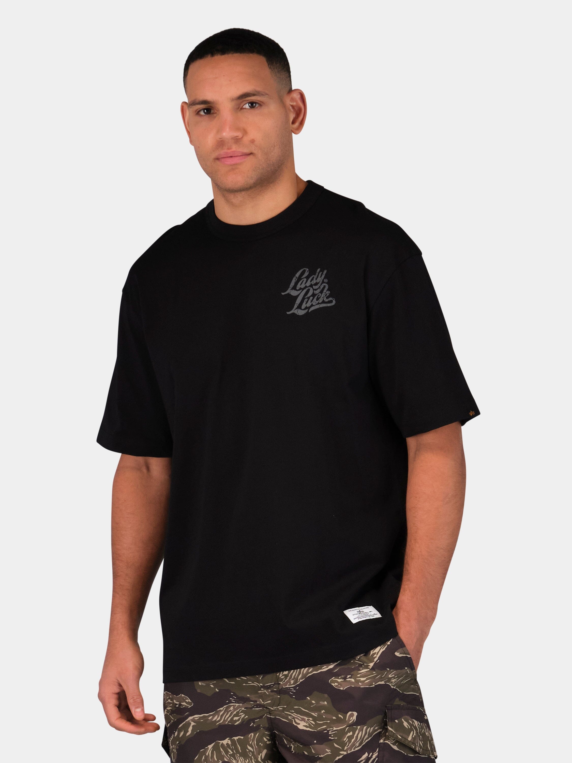 RELAXED LADY LUCK TEE TOPS Alpha Industries 