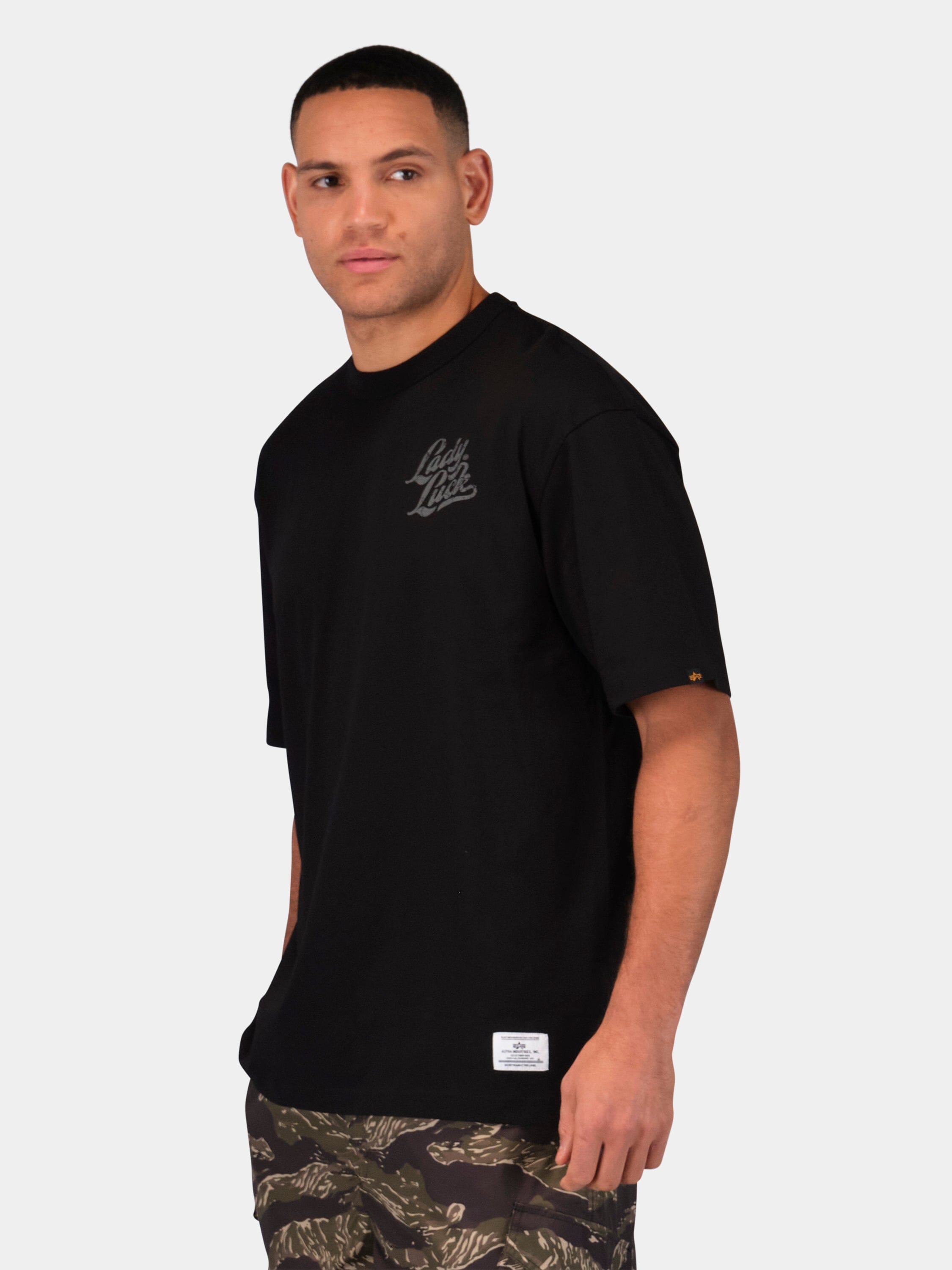RELAXED LADY LUCK TEE TOPS Alpha Industries 
