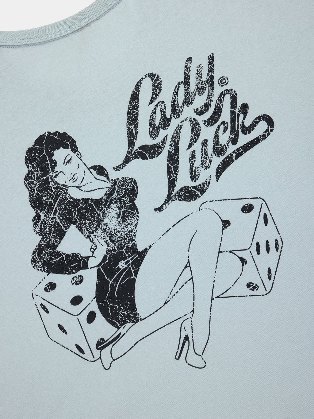 RELAXED LADY LUCK TEE TOPS Alpha Industries 