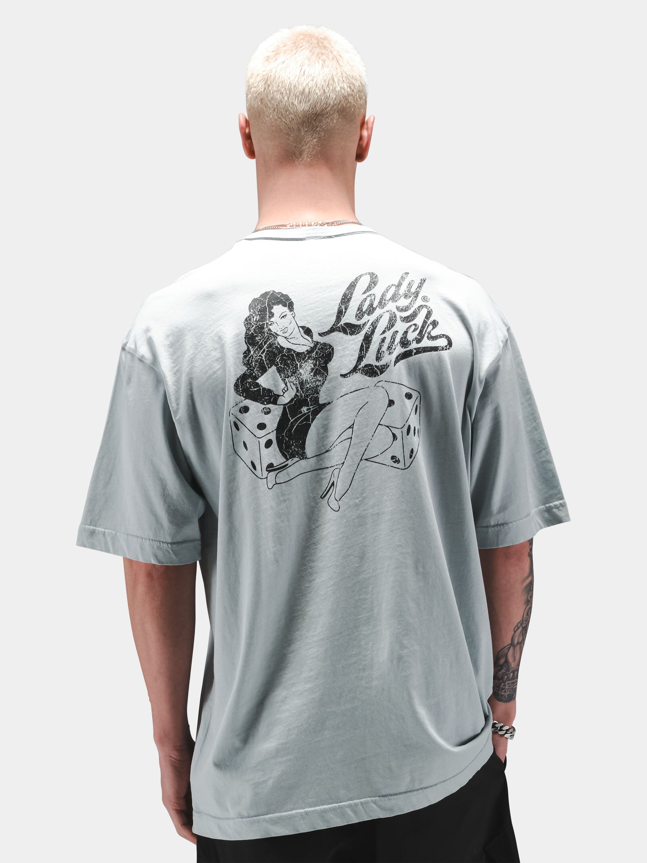 RELAXED LADY LUCK TEE TOPS Alpha Industries 