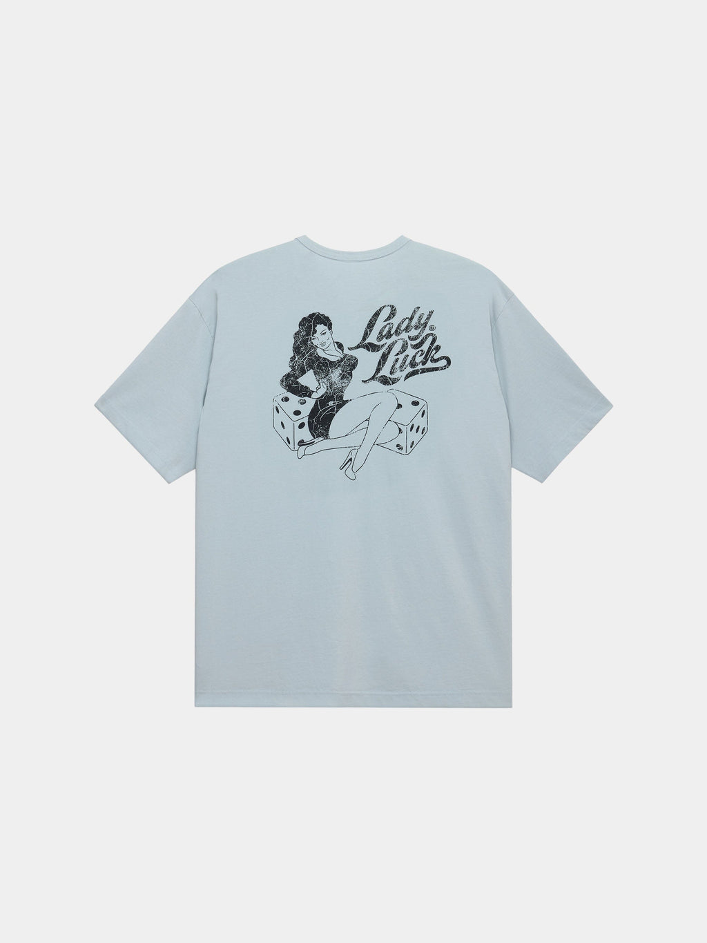 RELAXED LADY LUCK TEE TOPS Alpha Industries MIST XS 