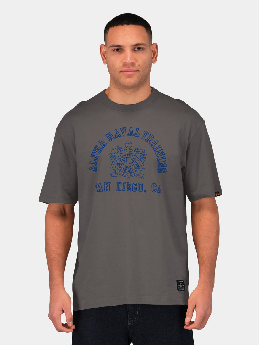 RELAXED NAVAL BASE SAN DIEGO TEE TOPS Alpha Industries 
