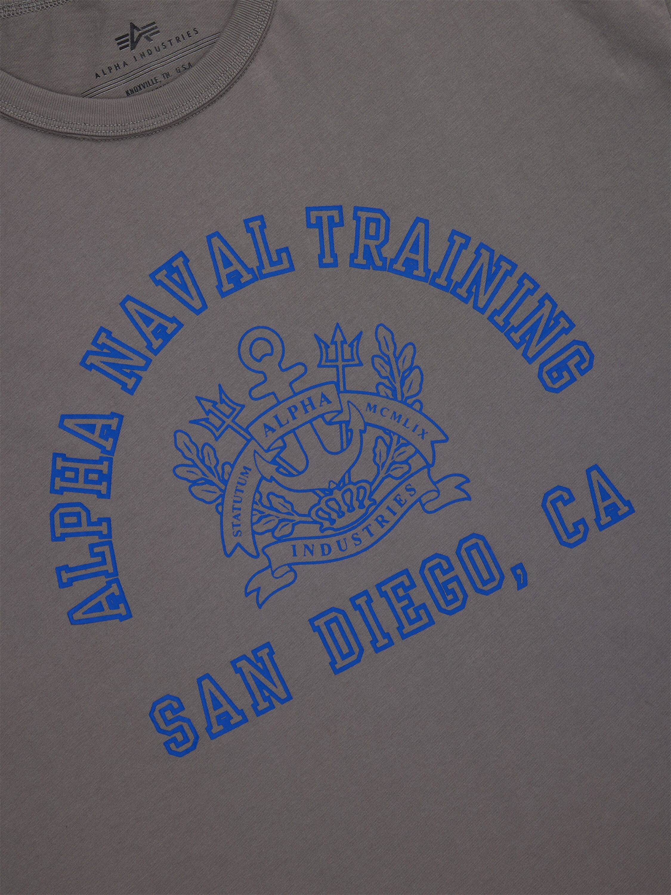 RELAXED NAVAL BASE SAN DIEGO TEE TOPS Alpha Industries 