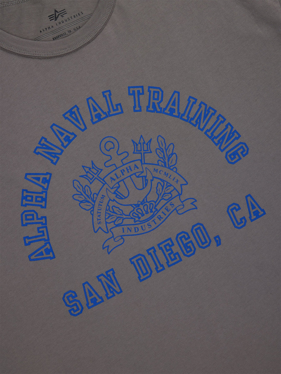 RELAXED NAVAL BASE SAN DIEGO TEE TOPS Alpha Industries 