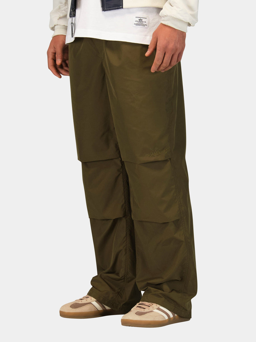 RELAXED PARACHUTE PANT BOTTOMS Alpha Industries 