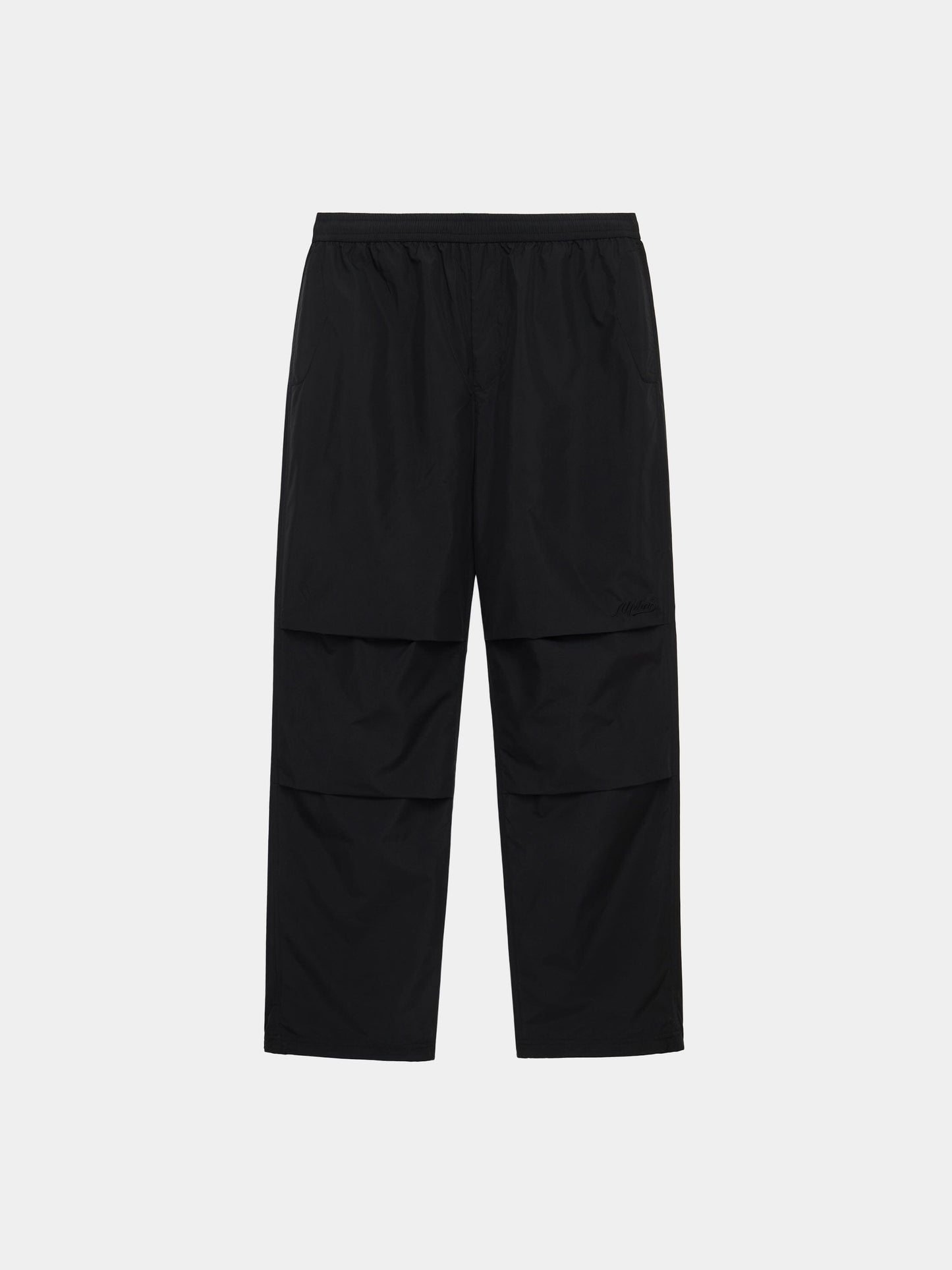 RELAXED PARACHUTE PANT BOTTOMS Alpha Industries BLACK XXS 