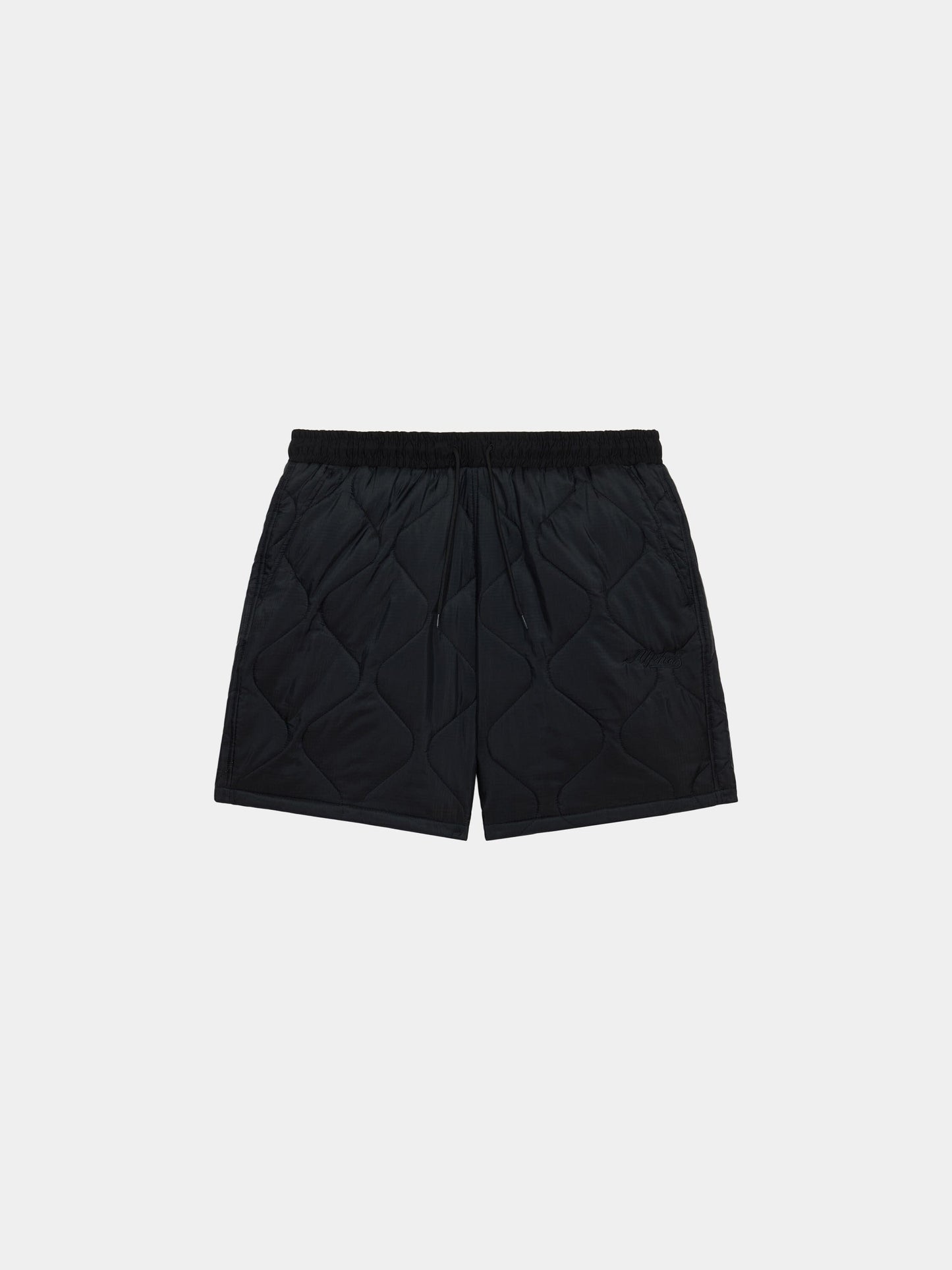 RELAXED QUILTED SHORT BOTTOMS Alpha Industries BLACK XXS 