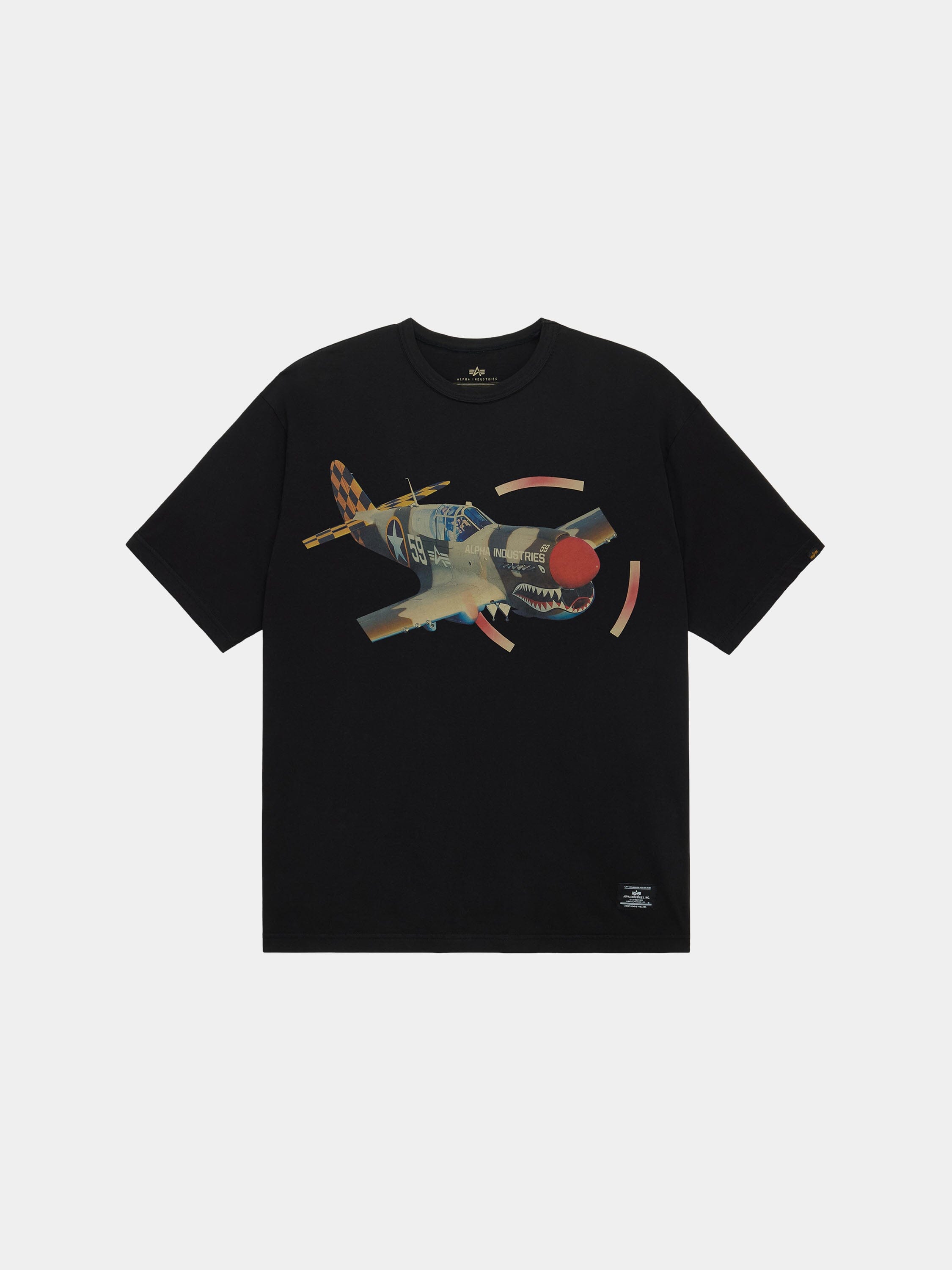 RELAXED TIGER BRIGADE TOPS Alpha Industries BLACK XS 