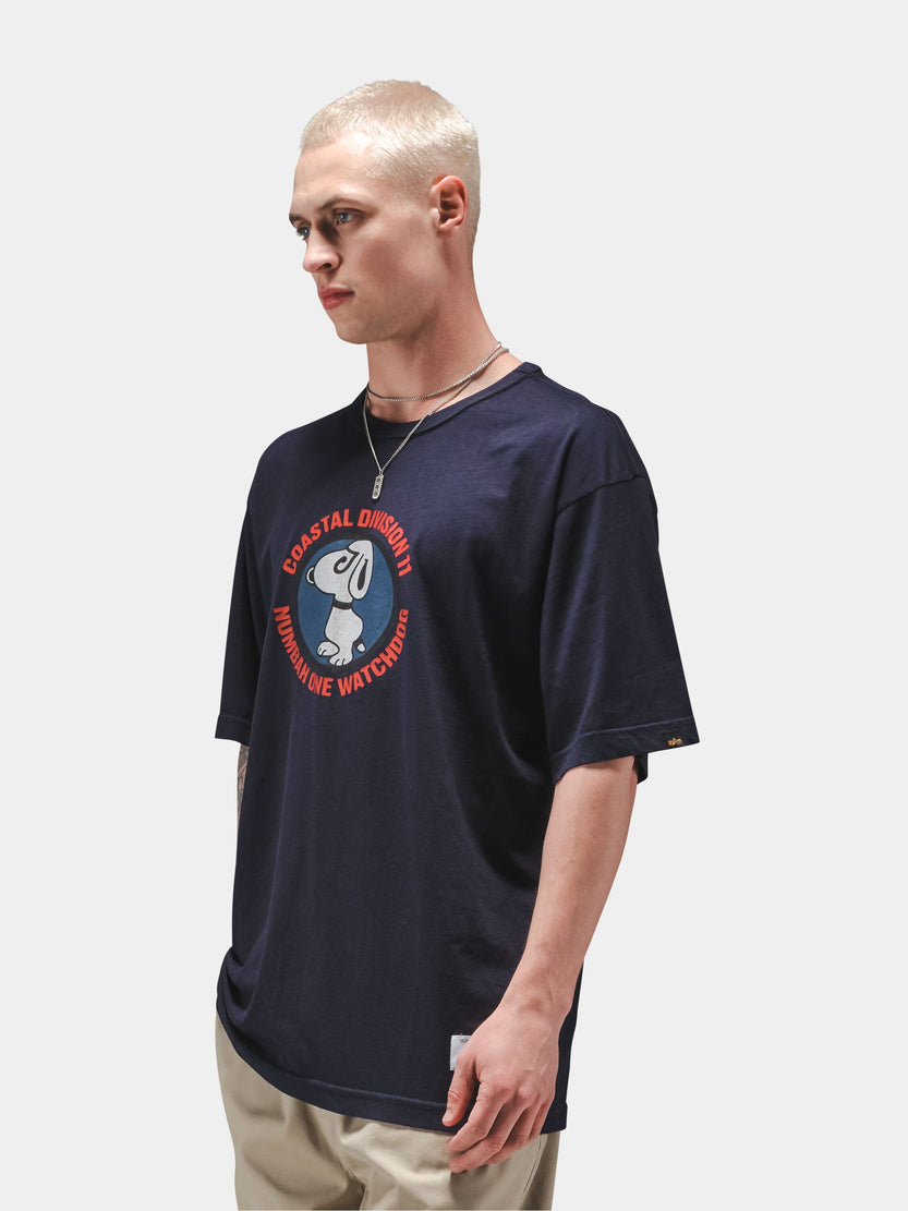 RELAXED WATCH DOG TEE TOPS Alpha Industries 