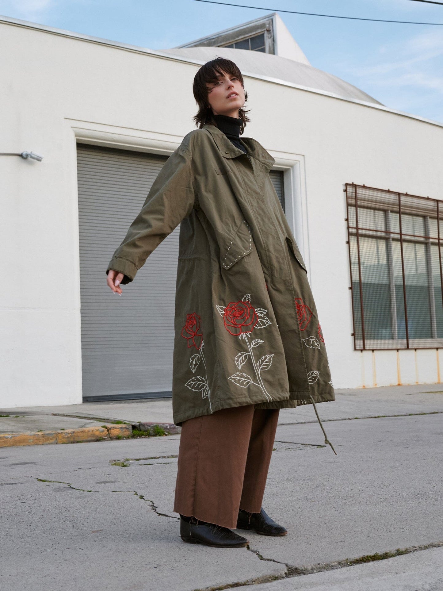 RESUPPLY UPCYCLE FLORAL FISHTAIL OUTERWEAR Alpha Industries 
