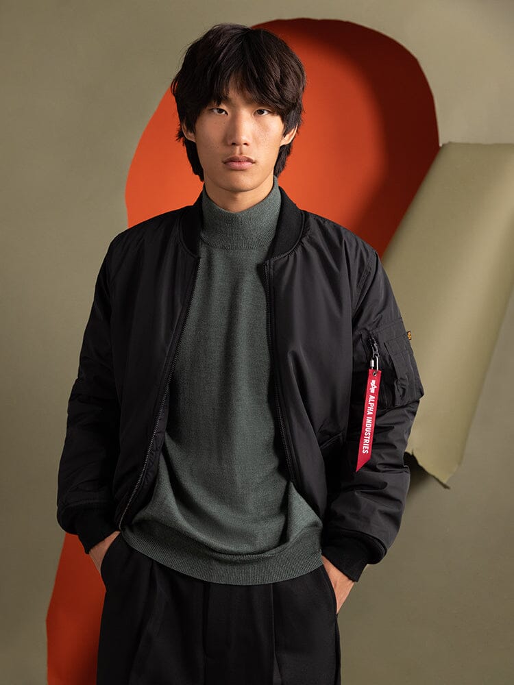 Reversible Onion Quilted MA-1 Bomber Jacket | Alpha Industries