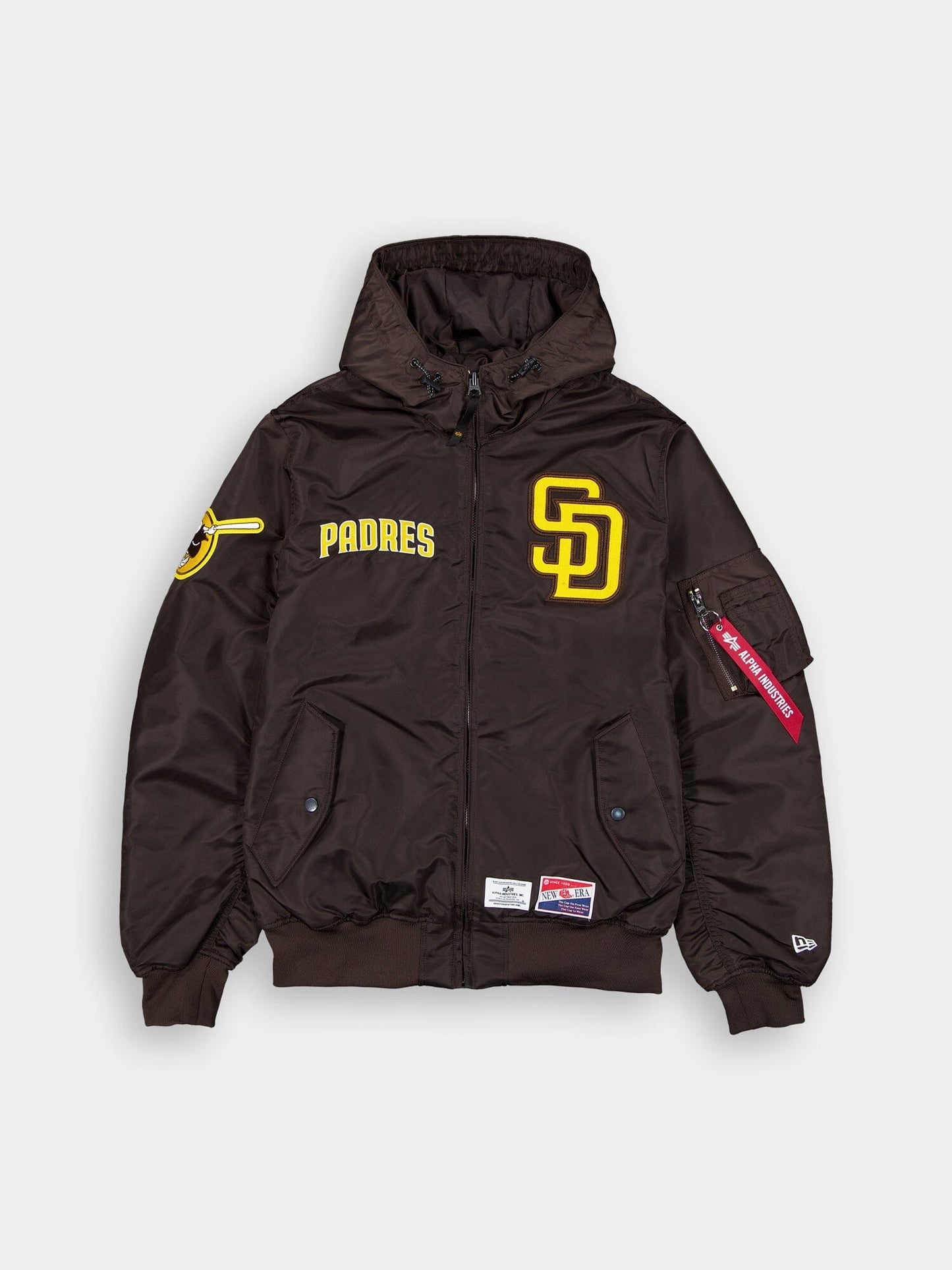 SAN DIEGO PADRES X ALPHA X NEW ERA L-2B BOMBER JACKET OUTERWEAR Alpha Industries / NE-MLB 