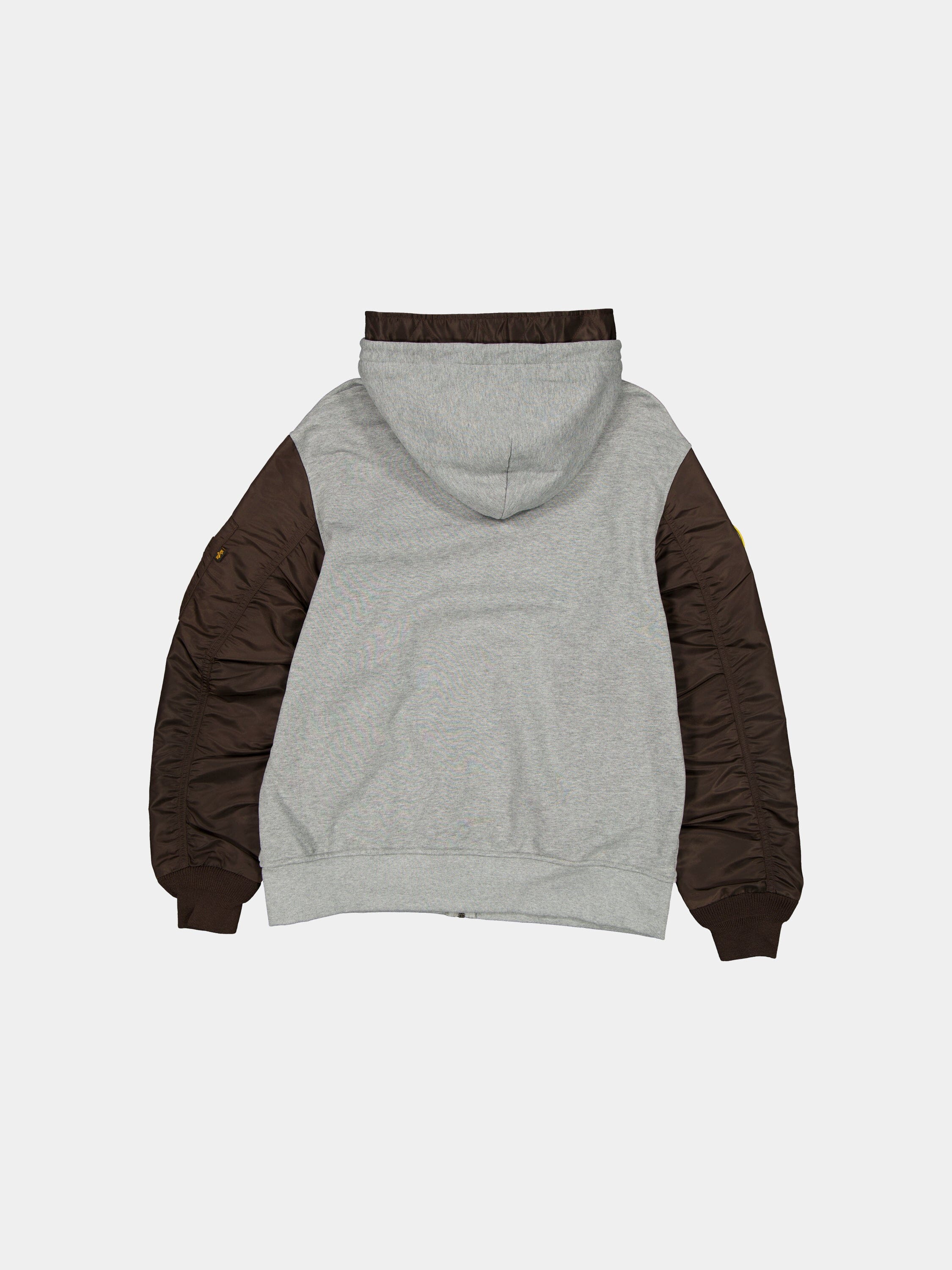 SAN DIEGO PADRES X ALPHA X NEW ERA MA-1 ZIP UP HOODIE OUTERWEAR Alpha Industries 
