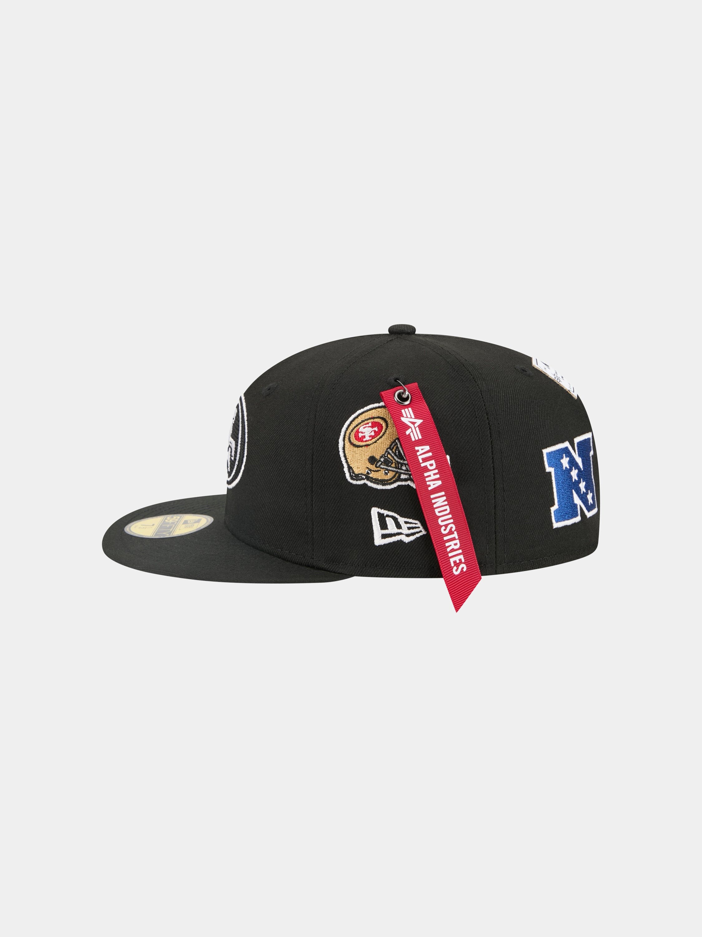 SAN FRANCISCO 49ERS X ALPHA X NEW ERA 59FIFTY FITTED CAP ACCESSORY Alpha Industries 