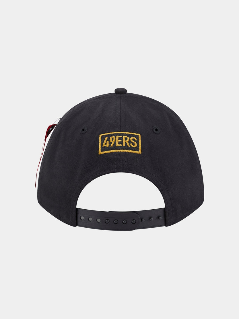SAN FRANCISCO 49ERS X ALPHA X NEW ERA 940 MC CAP ACCESSORY Alpha Industries 