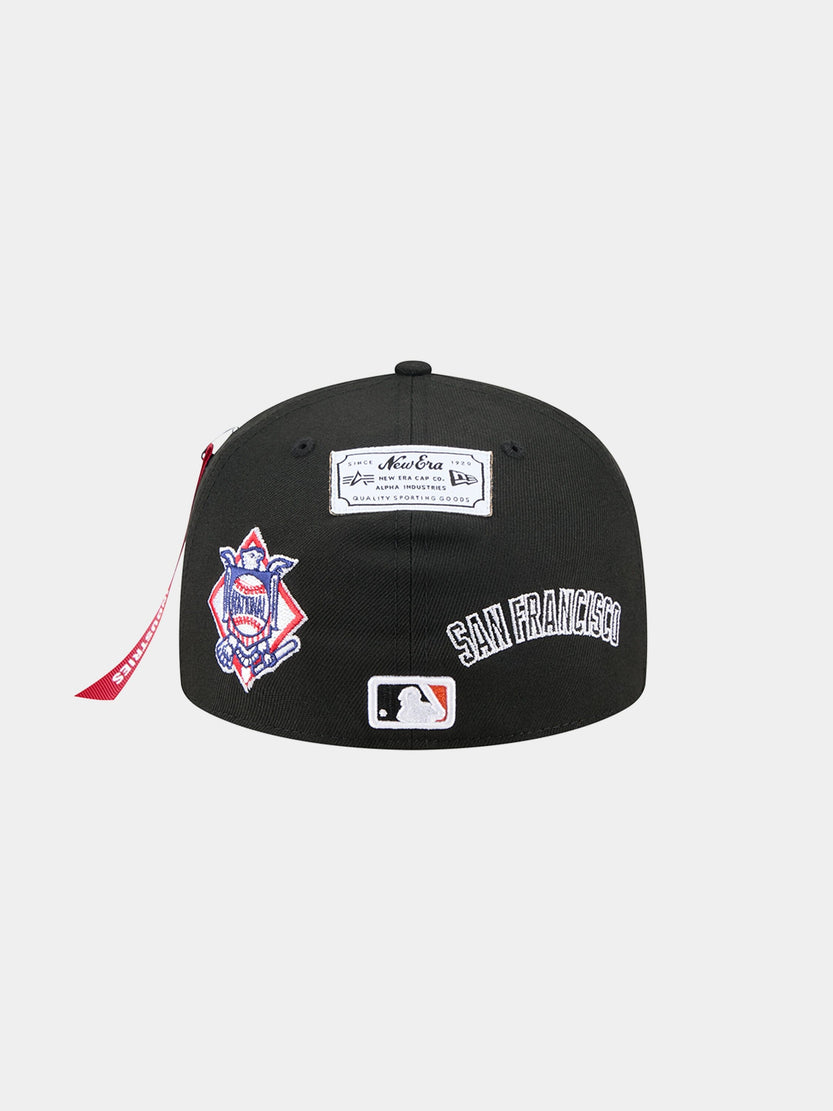 SAN FRANCISCO GIANTS X ALPHA X NEW ERA 59FIFTY FITTED CAP HAT NEW ERA 
