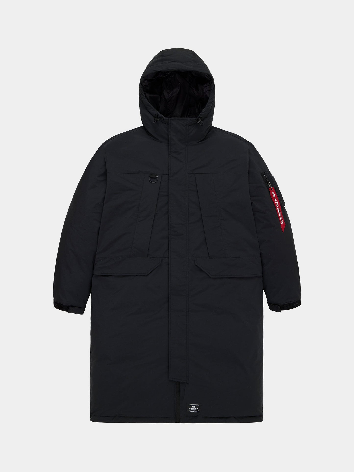 SEAL LONG PUFFER PARKA OUTERWEAR Alpha Industries BLACK XS 