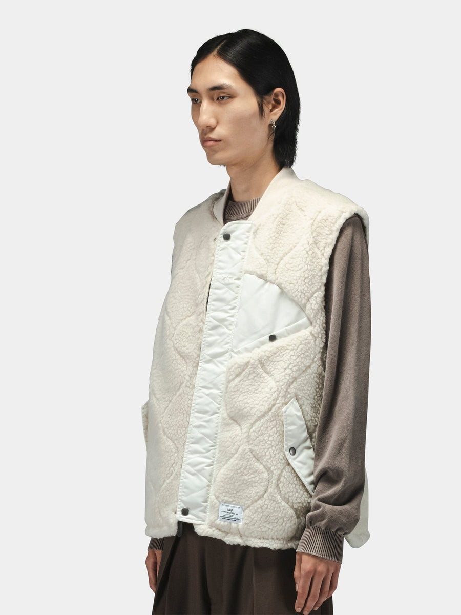 SHEPRA ONION QUILTING VEST OUTERWEAR Alpha Industries 