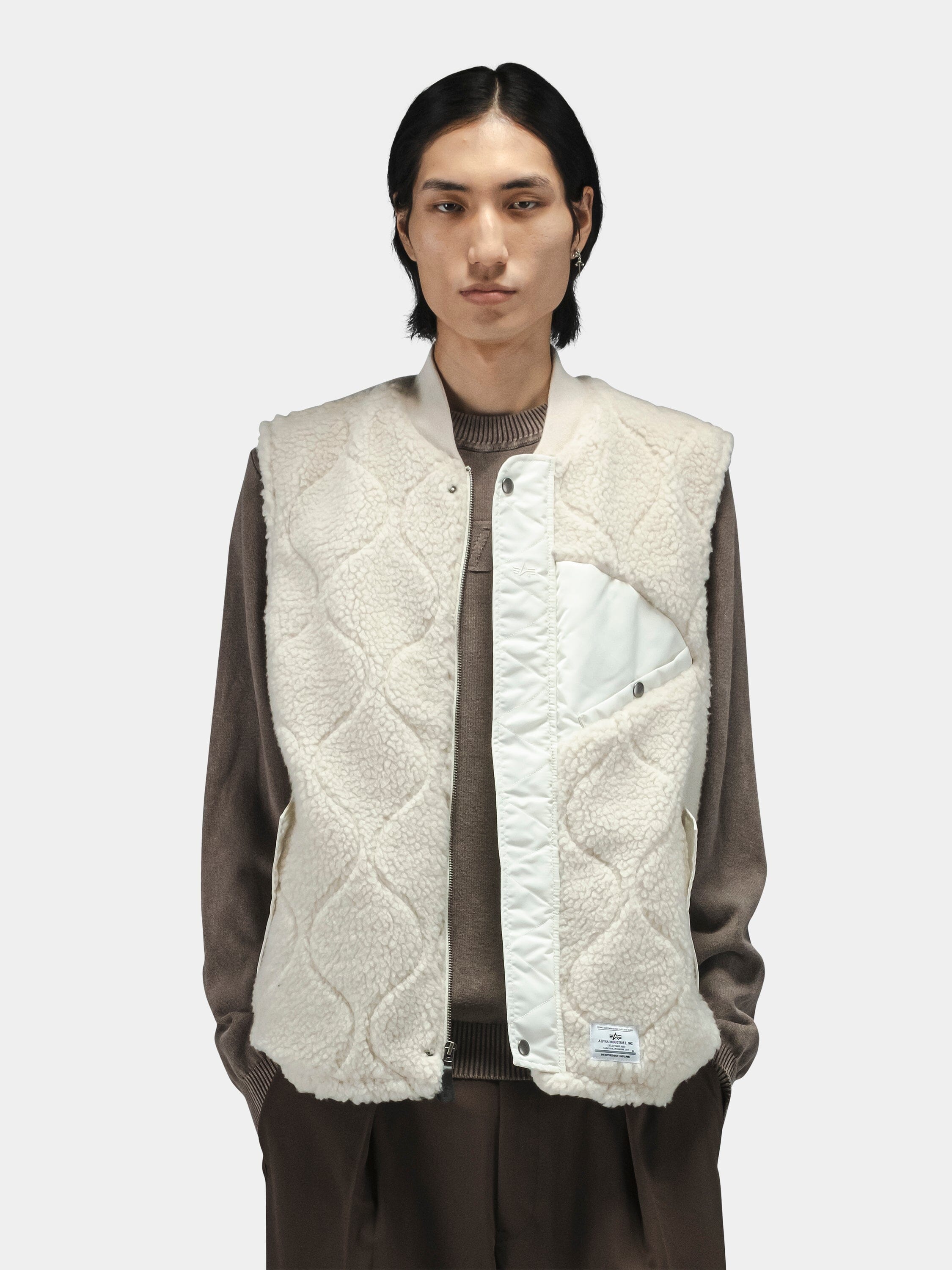 Sherpa Onion Quilting Vest | Alpha Industries