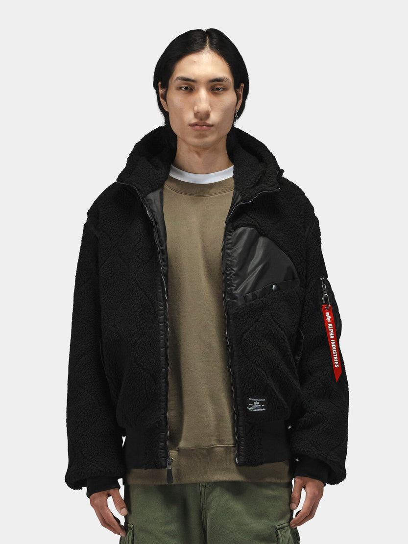 SHERPA ONION QUILTING FLIGHT JACKET OUTERWEAR Alpha Industries 