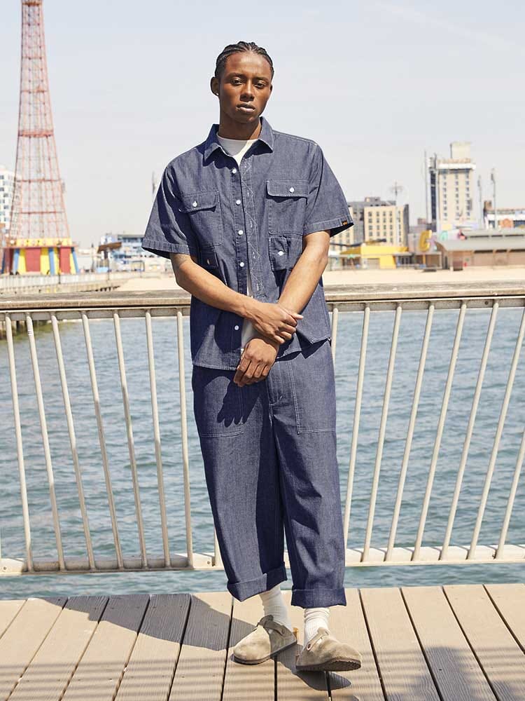 Alpha Industries Short Sleeve Multi Pocket Shirt and Matching Pants.