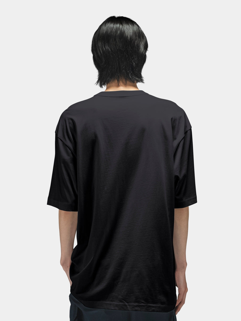 Alpha Industries Short Sleeve Relaxed Tee in black.
