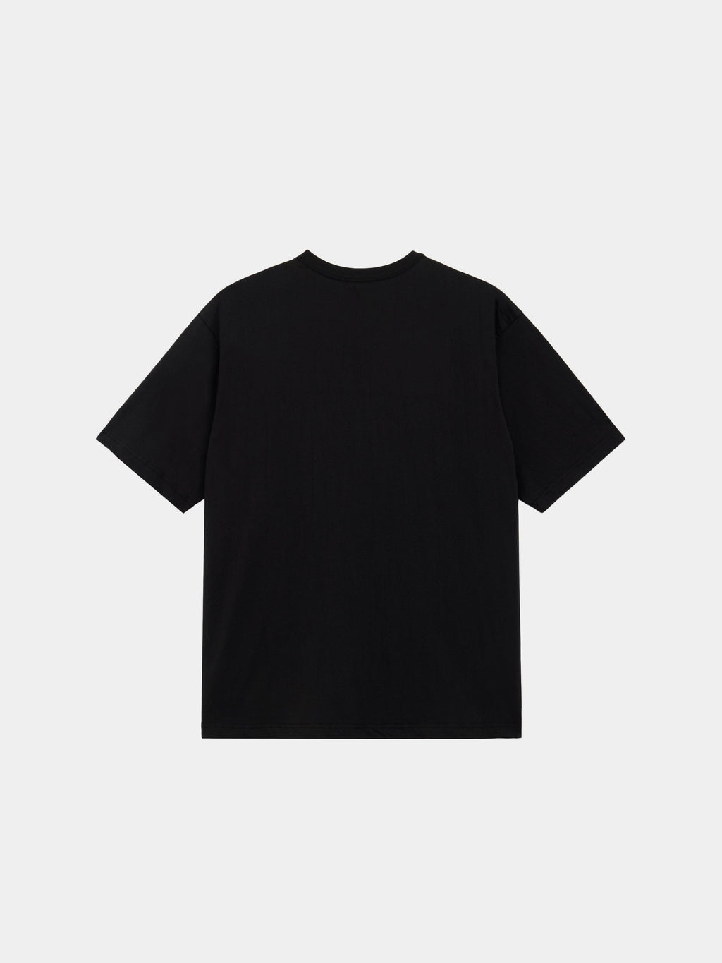 Alpha Industries Short Sleeve Relaxed Tee, black, short sleeves, relaxed fit, plain back.