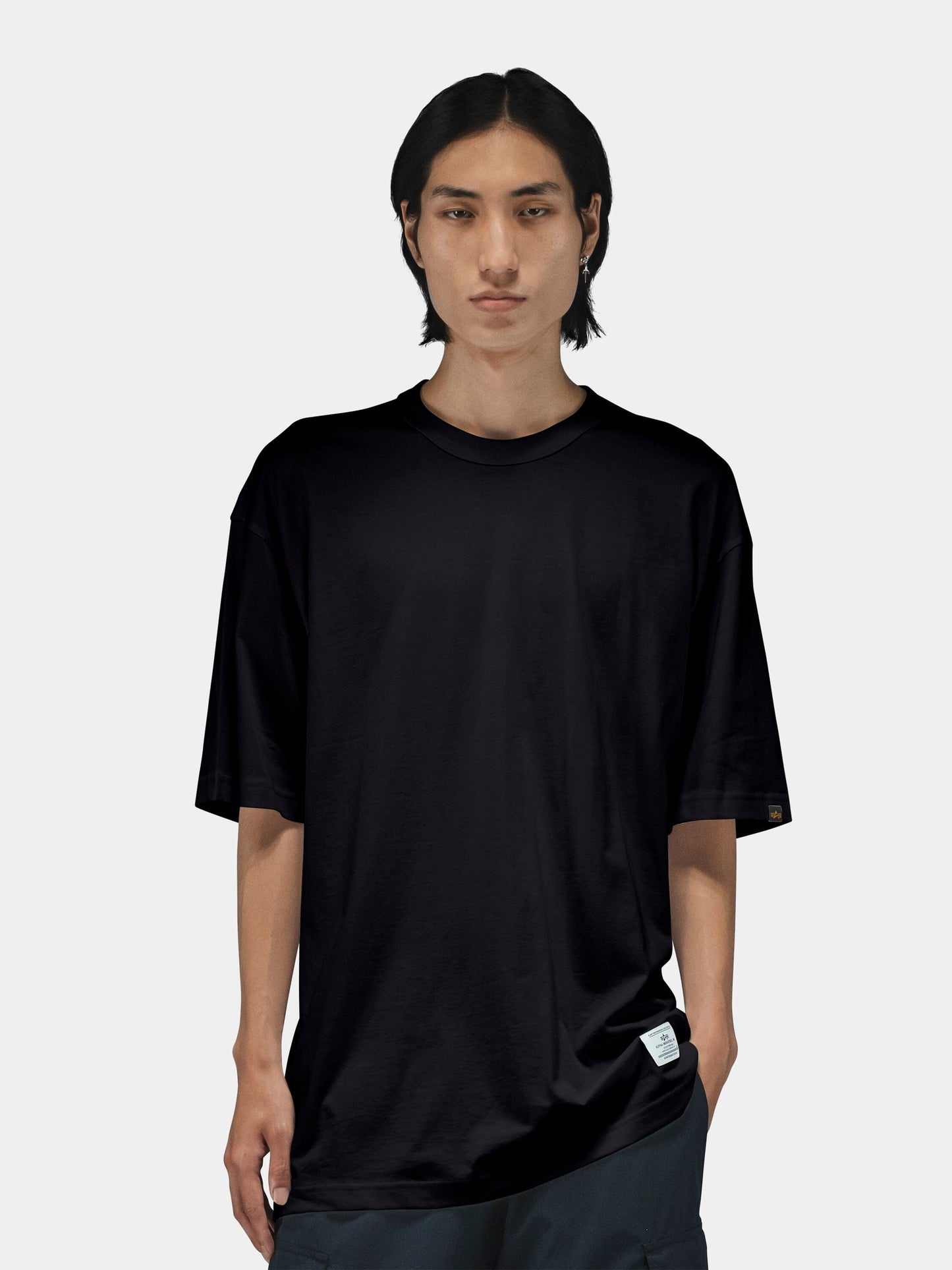 SHORT SLEEVE OVERSIZED TEE TOP Alpha Industries 