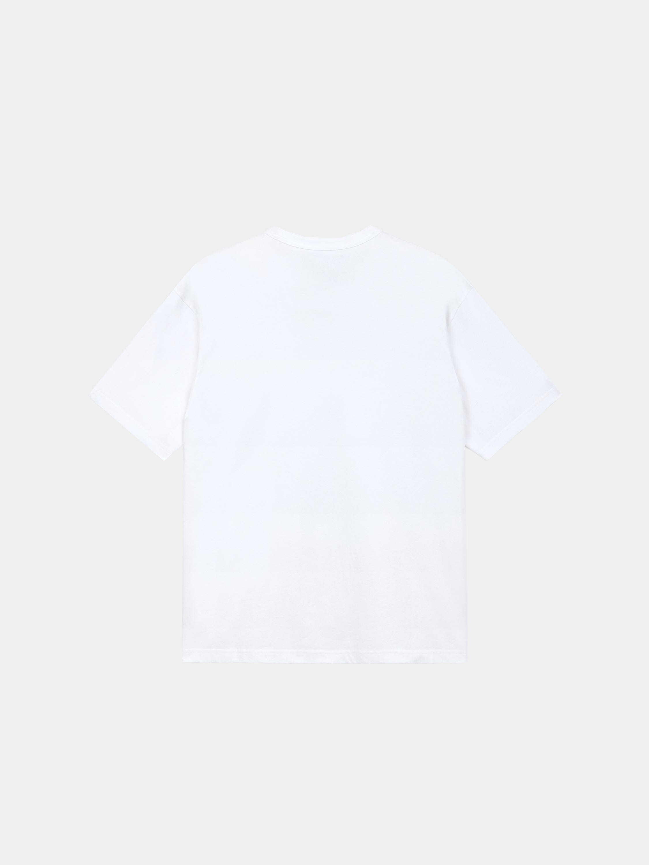 Alpha Industries Short Sleeve Relaxed Tee, shown from the back, features a classic short sleeve design.