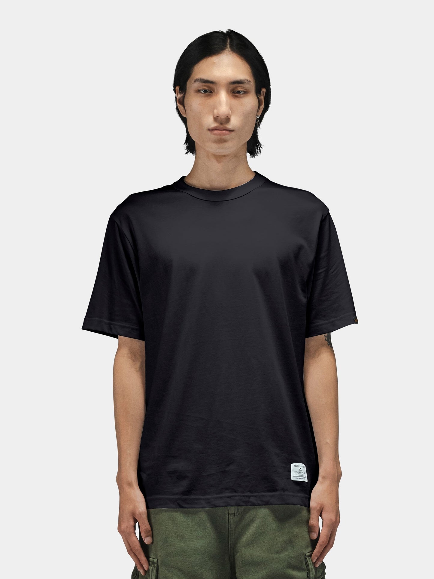 SHORT SLEEVE REGULAR TEE TOP Alpha Industries 