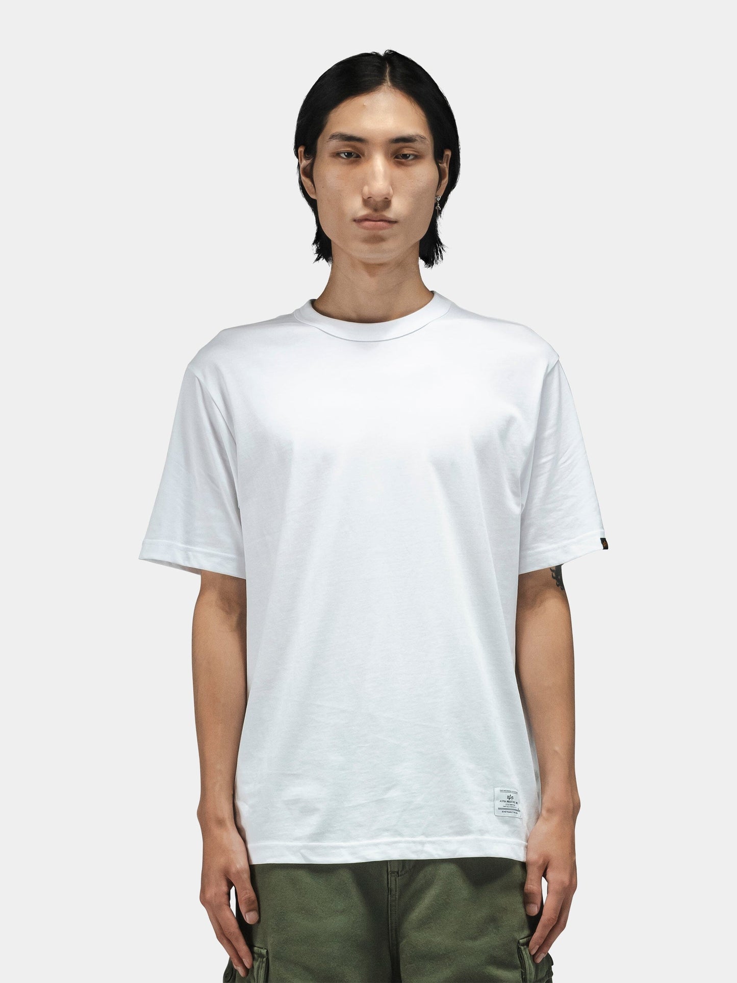 SHORT SLEEVE REGULAR TEE TOP Alpha Industries 