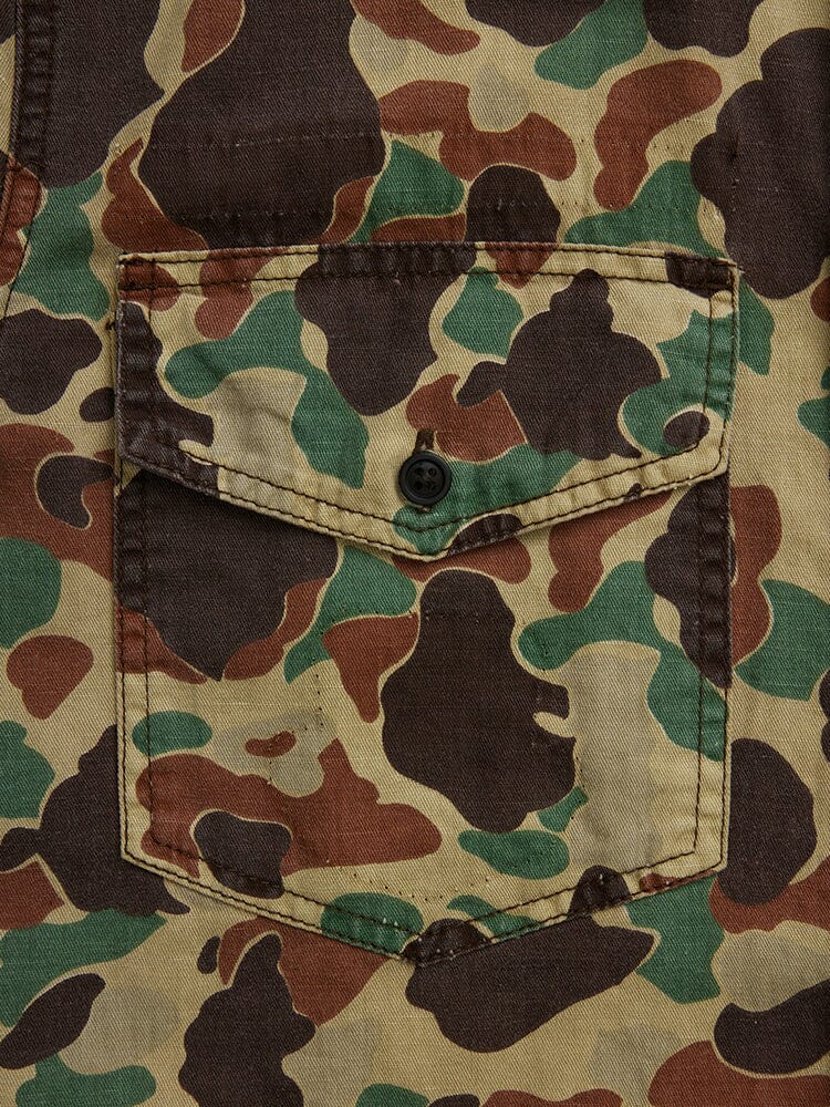 SHORT SLEEVE WASHED FATIGUE SHIRT JACKET OUTERWEAR Alpha Industries 