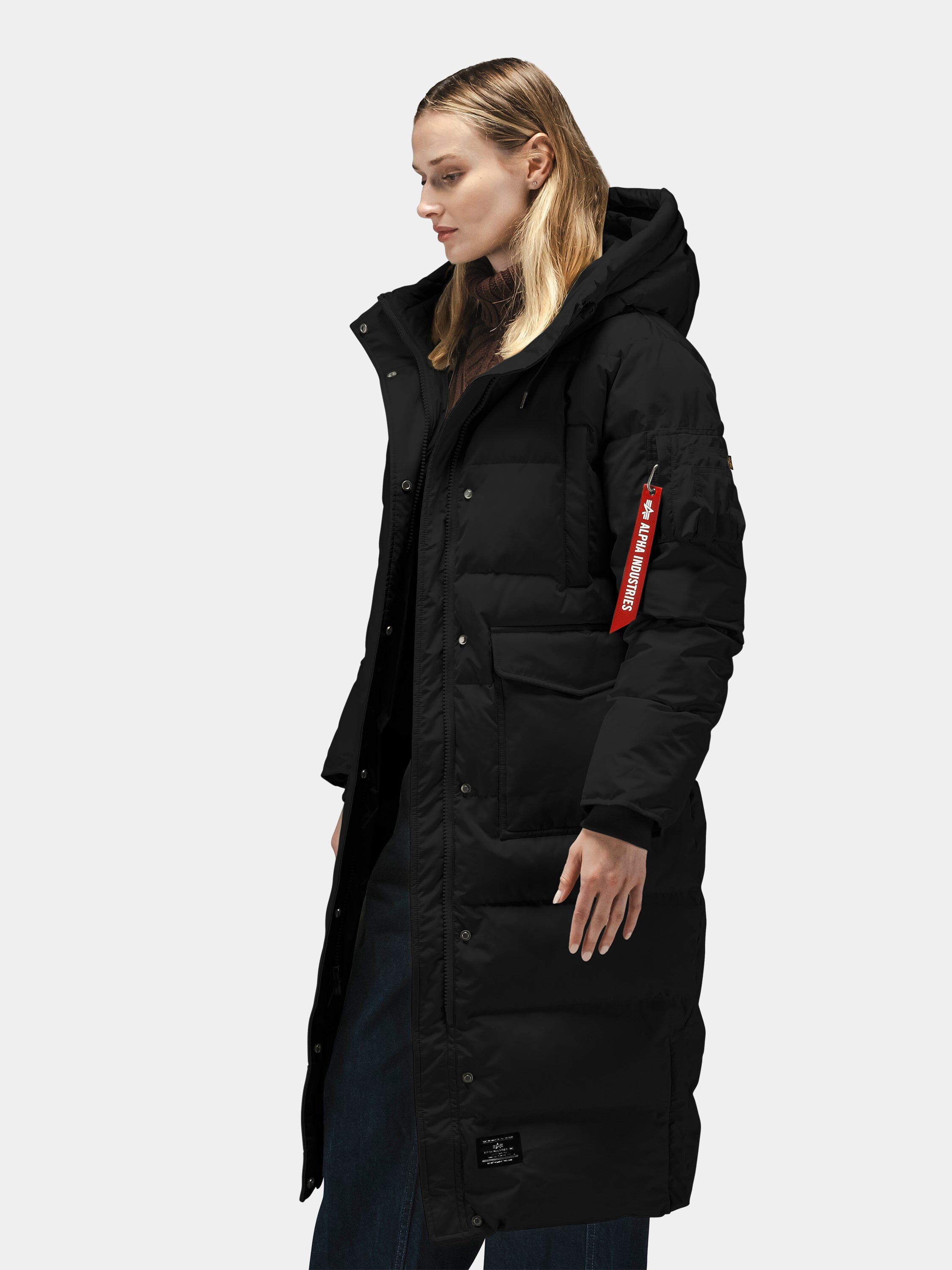 SIERRA LONG PUFFER PARKA WOMENS OUTERWEAR Alpha Industries 
