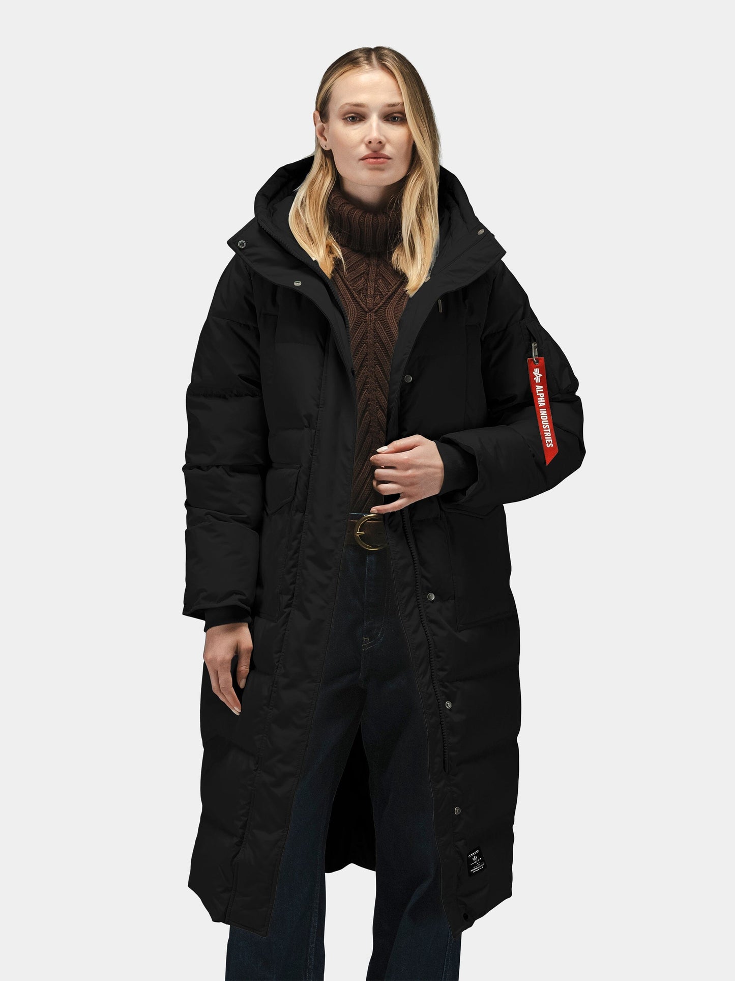 SIERRA LONG PUFFER PARKA WOMENS OUTERWEAR Alpha Industries 