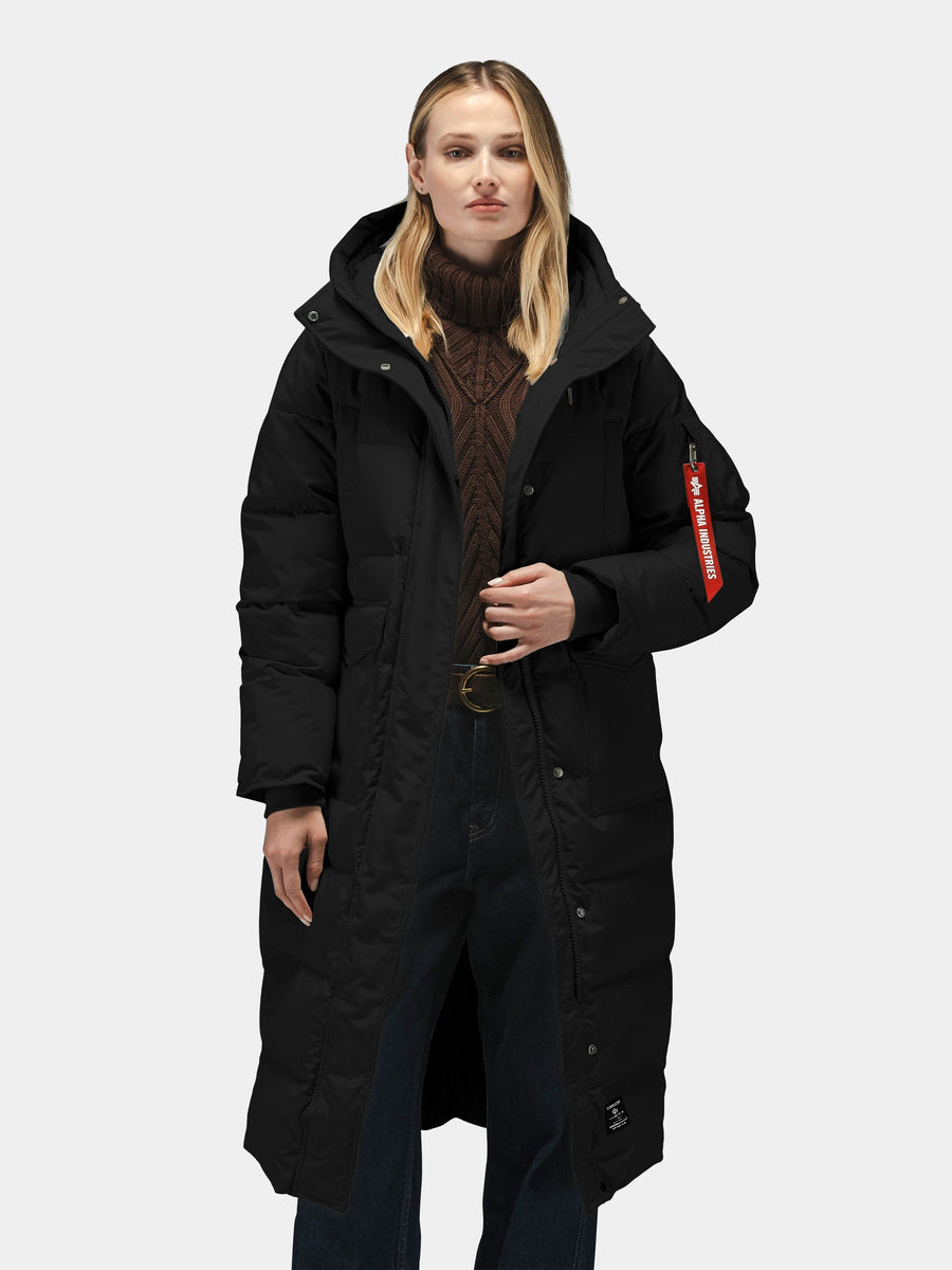 SIERRA LONG PUFFER PARKA WOMENS OUTERWEAR Alpha Industries 