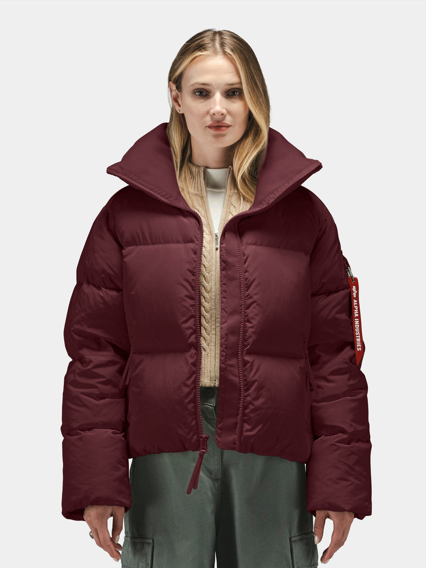 SIERRA SHORT PUFFER PARKA WOMENS OUTERWEAR Alpha Industries 