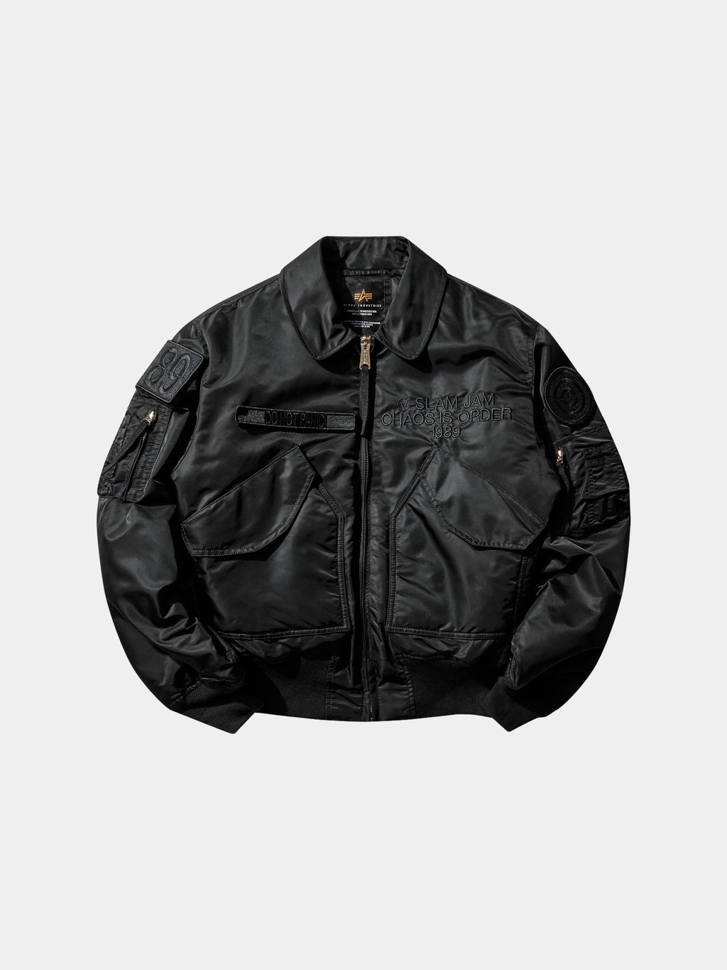 SLAM JAM x ALPHA CWU-45 CHAOS COLLAB Alpha Industries BLACK XS 