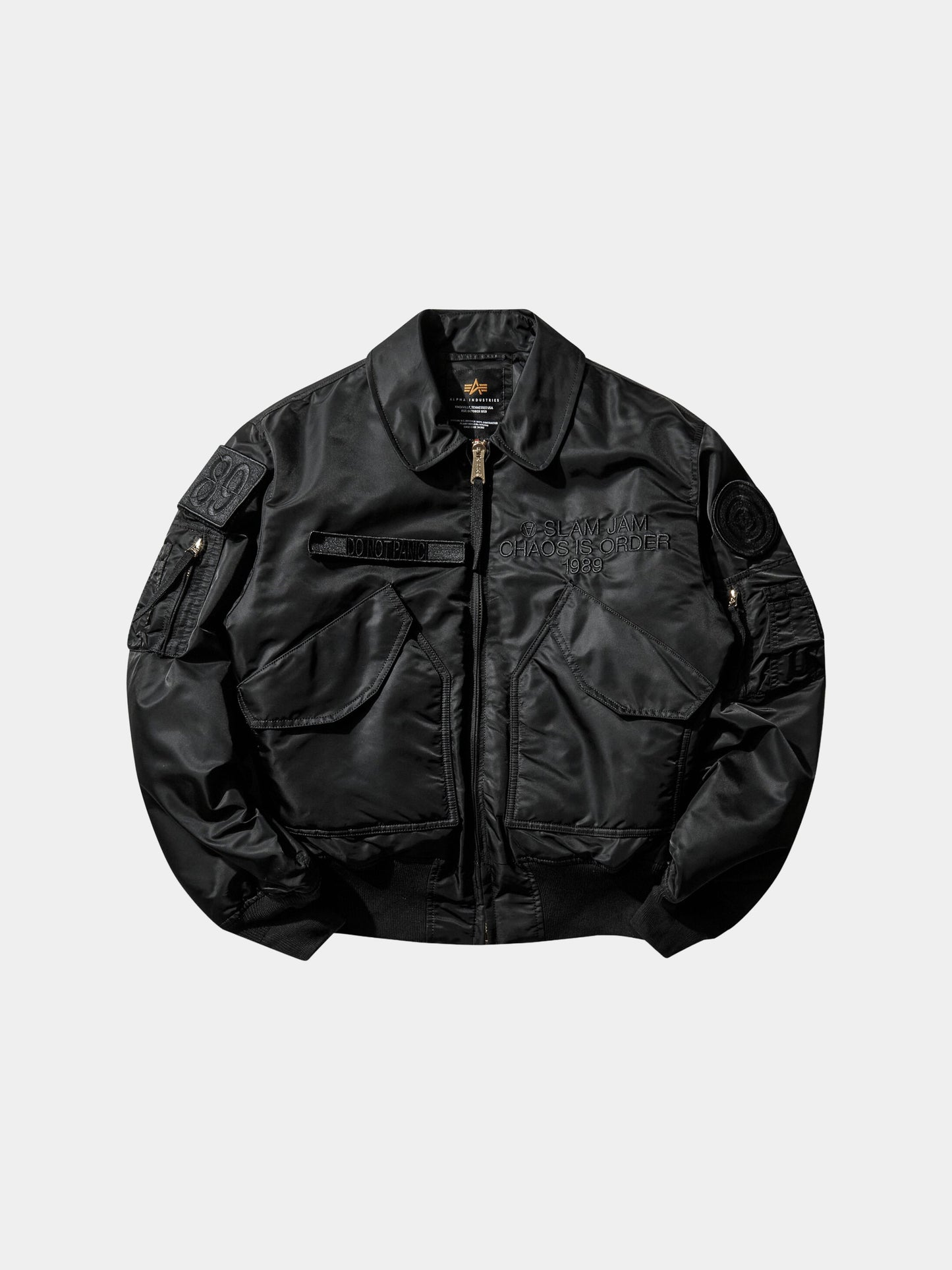 SLAM JAM x ALPHA CWU-45 CHAOS COLLAB Alpha Industries BLACK XS 