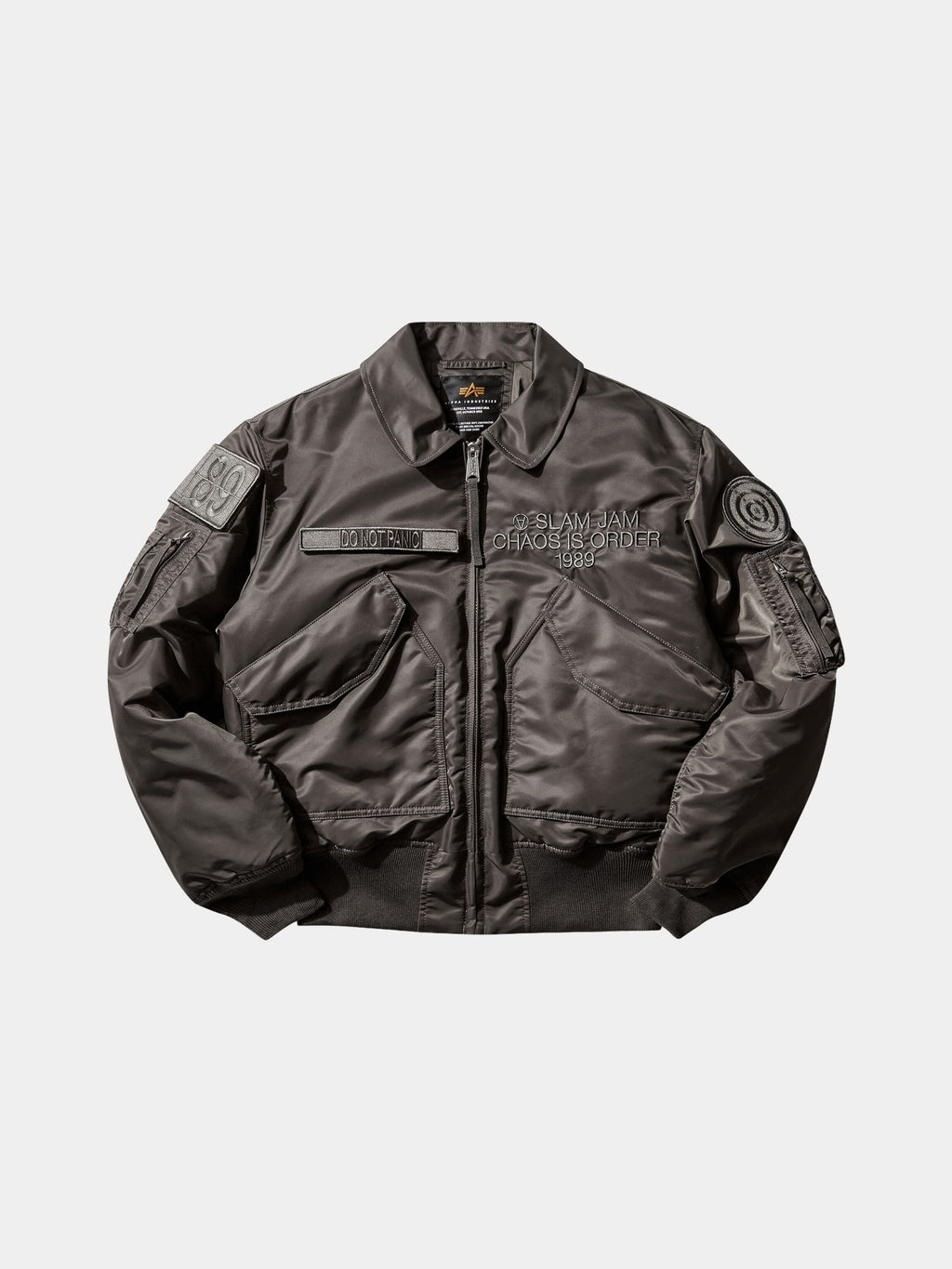 SLAM JAM x ALPHA CWU-45 CHAOS COLLAB Alpha Industries REPLICA GREY XS 