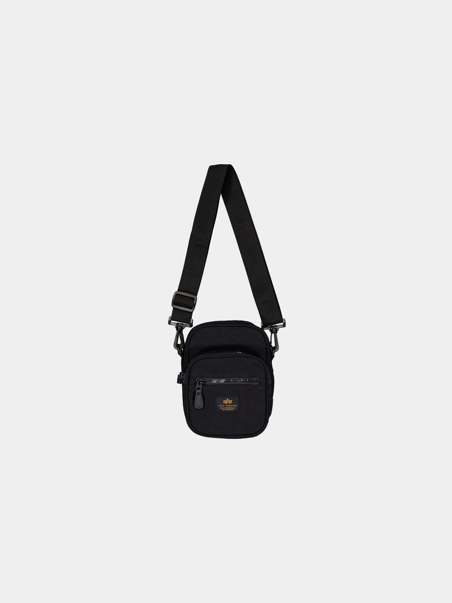 SMALL LABEL MESSENGER BAG BAG Alpha Industries BLACK ONE SIZE 