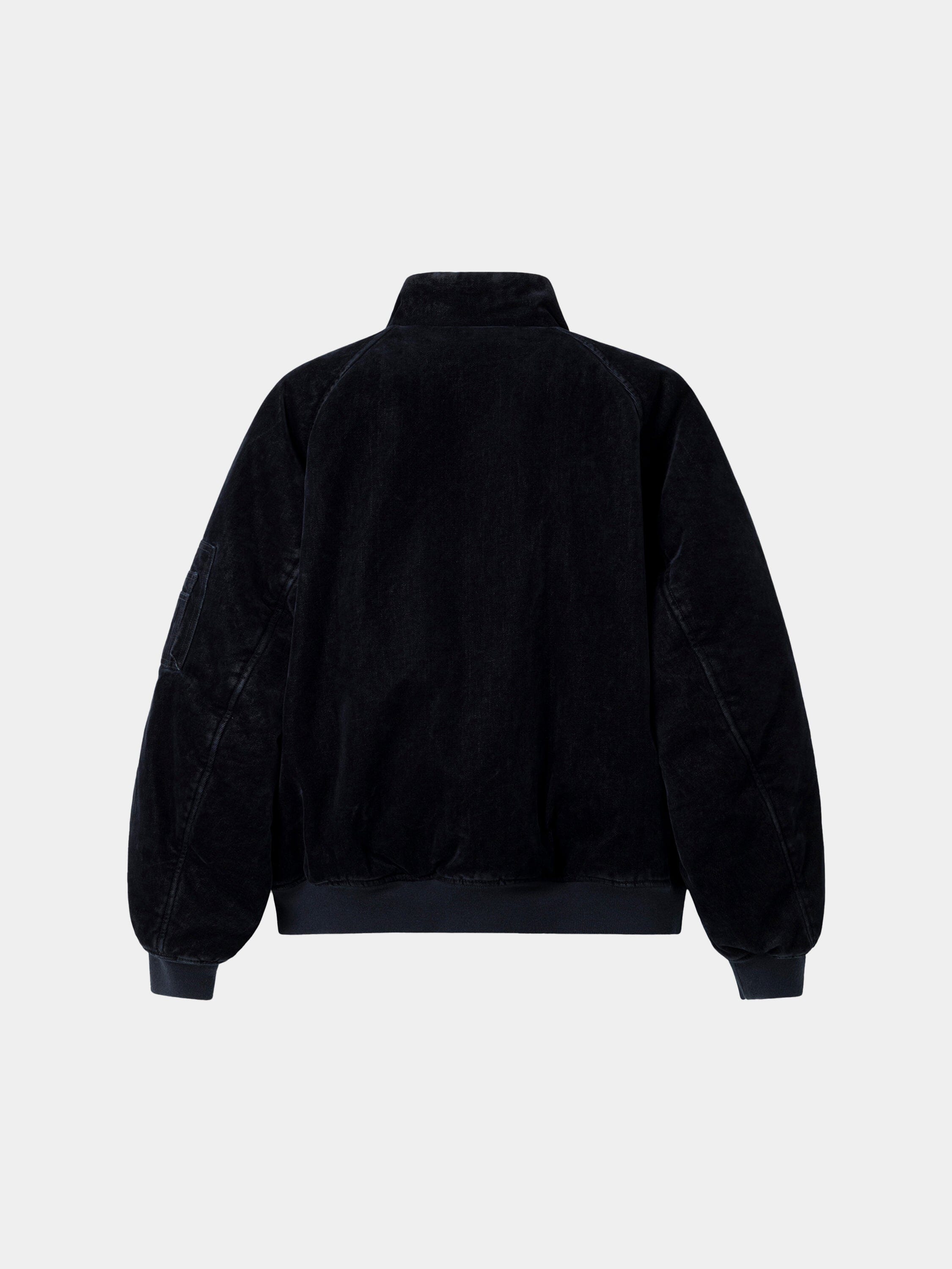 Solid Homme X Alpha Velvet Denim MA-1 Jacket | Alpha Industries