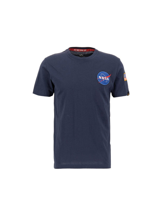 SPACE SHUTTLE TEE SALE Alpha Industries REPLICA BLUE XXS 