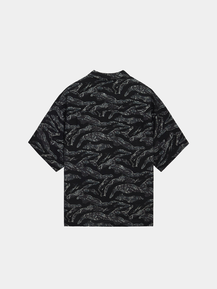 SS CAMO RELAXED CAMP SHIRT TOPS Alpha Industries 